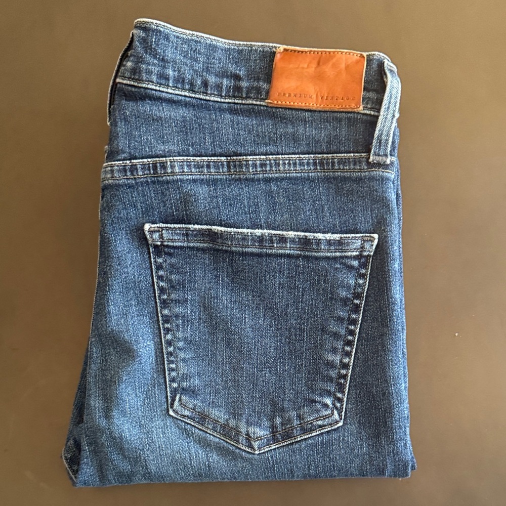 Citizens Of Humanity Medium Blue Straight Jeans